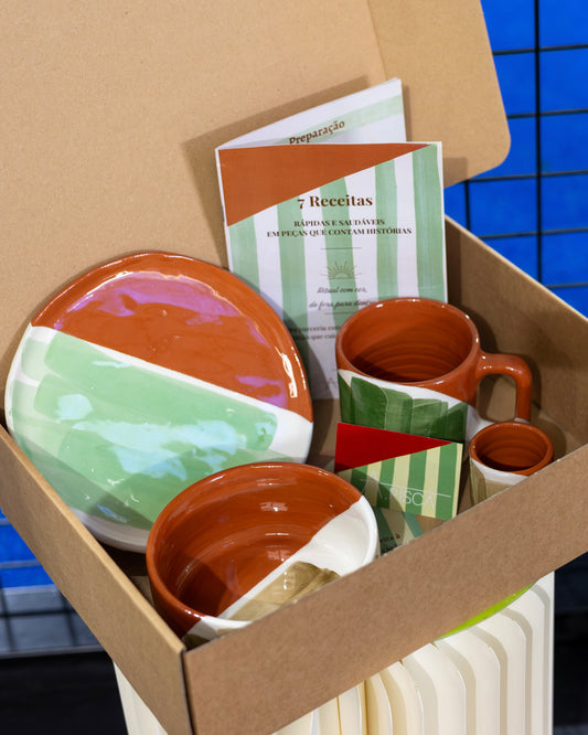 Box de Pequeno Almoço - Barro Vermelho